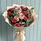Букет цветов из: Гвоздики и Розы в Бородинское поле