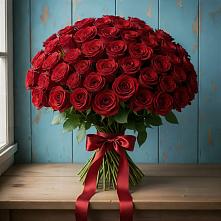 Букет Красные розы Блэк Меджик в Бородинское поле