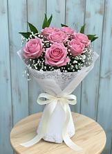 Букет цветов из:  Розы в Бородинское поле