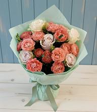 Букет цветов из:  Розы #REPLACE_PRED# Бородинское поле