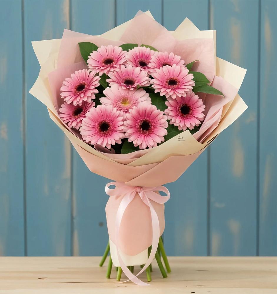 Букет цветов из: Герберы в Бородинское поле