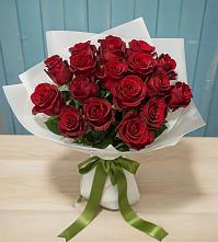 Букет Красные розы в Бородинское поле