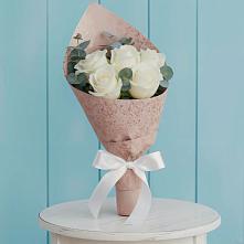 Букет цветов из:  Розы в Бородинское поле