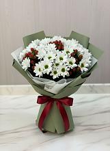 Букет цветов из:  Хризантемы в Бородинское поле