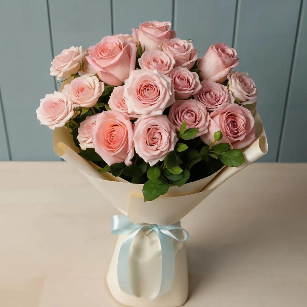 Букет Розовый шарм в Бородинское поле