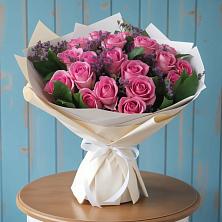 Букет цветов из:  Розы в Бородинское поле